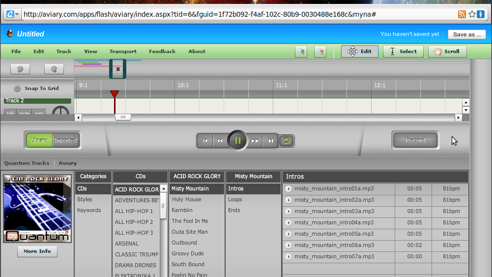 Tworzymy muzykę online z Myna 1