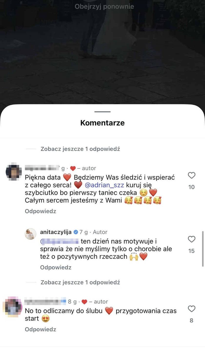 Internauci kibicują Anicie i Adrianowi 