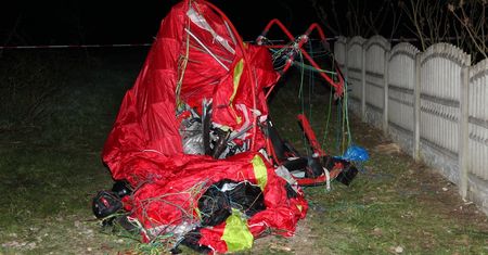 Tragedia na Podkarpaciu. Paralotnia runęła ze 100 metrów. Nie żyje instruktor