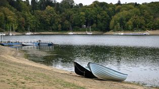 Solina: Przykry widok. Wyjątkowo niski stan wody w Jeziorze Solińskim