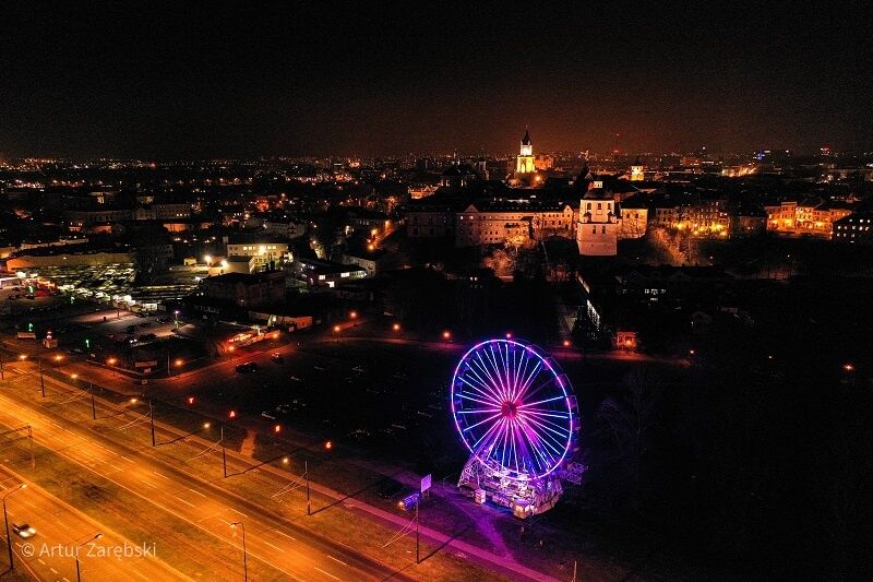 koło widokowe diabelski młyn lublin