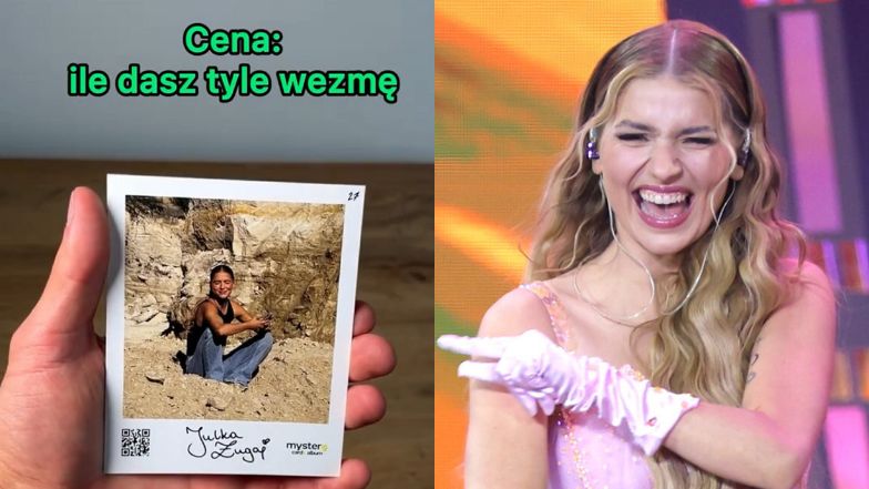 Julia Żugaj sprzedaje karty ze swoimi zdjęciami za 10 zł