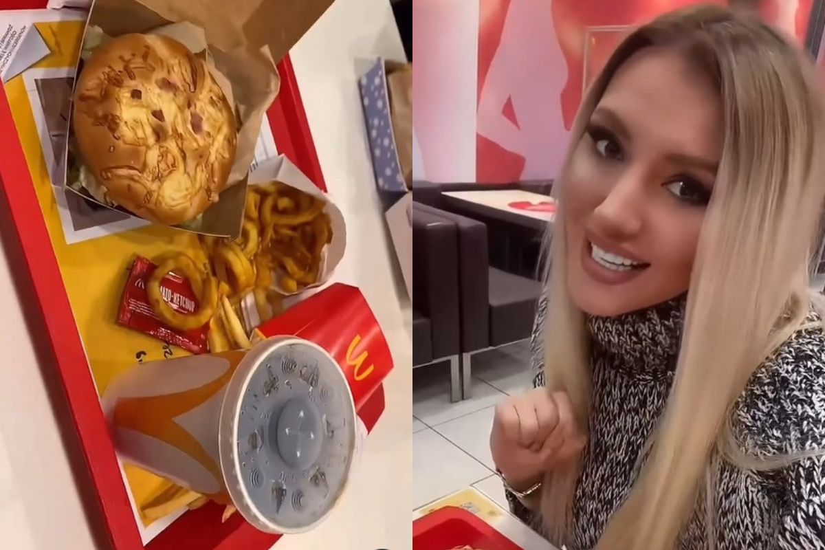 Maluba uczy, jak jeść Drwala w McDonald's. Internauci: "Ale wiocha"