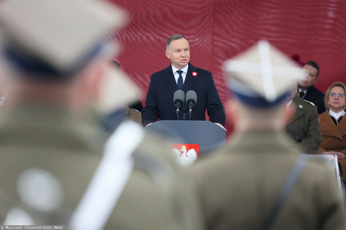  Mocne słowa Andrzeja Dudy o Rosji. "Nie zatrzyma się na Ukrainie"