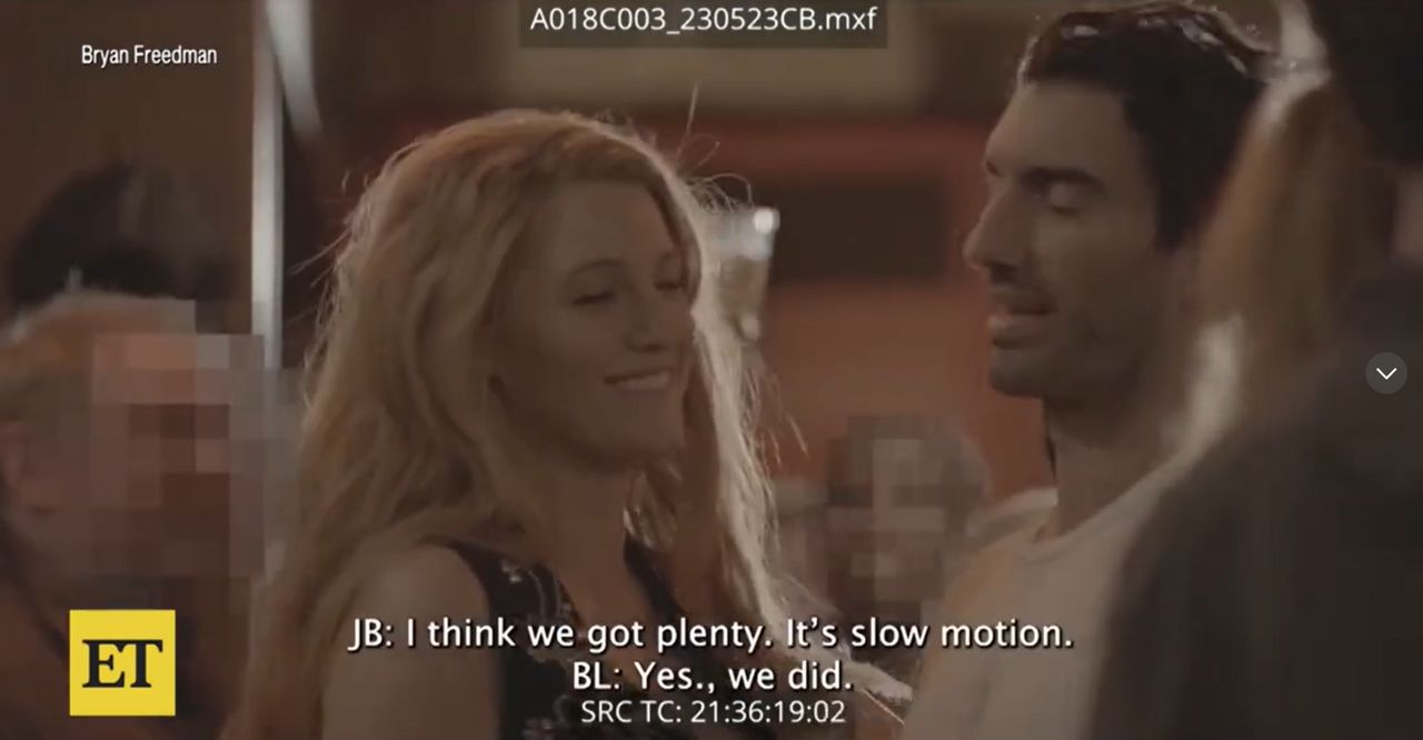 Blake Lively and Justin Baldoni