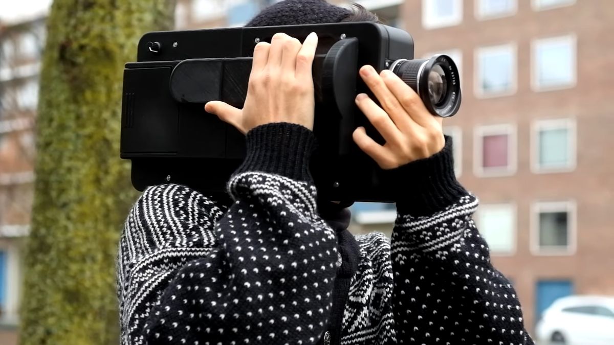 Działająca kamera z drukarki 3D. To jego pierwszy taki sprzęt 1