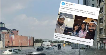 33-latek został bohaterem Dubaju. Ujawniono, co zrobił w czasie kataklizmu