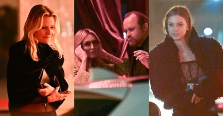 Leszek Lichota i jego ukochana DOKAZYWALI na afterze po Orłach. Paparazzi uchwycili też m.in. Gosię Kożuchowską i Igę Lis (ZDJĘCIA)