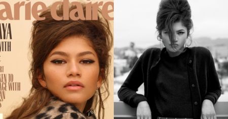 Zaspana Zendaya na okładce "Marie Claire"