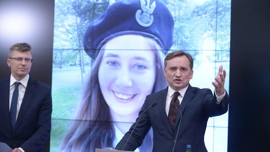 Zbigniew Ziobro w trakcie sobotniej konferencji prasowej krytykował dziennikarza TVN24.