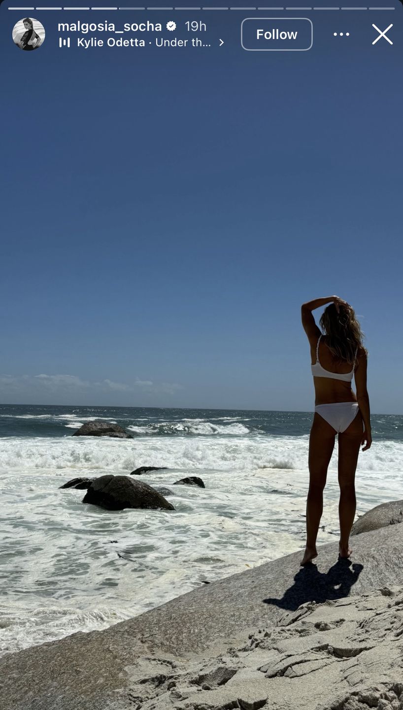 Małgorzata Socha w bikini na wakacjach