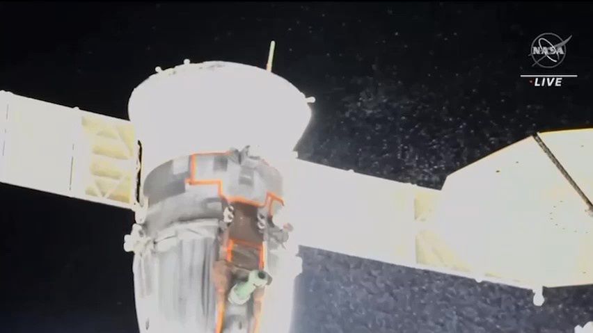 Sojuz ma problem. Temperatura na statku wzrasta