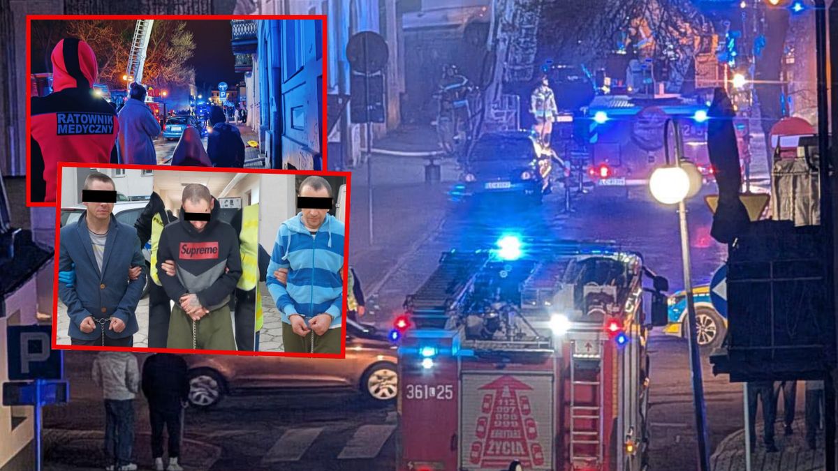 Pobili i podpalili dwóch mężczyzn