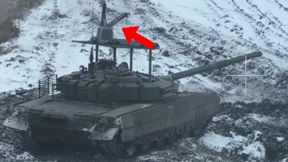 Czołg T-80BWM z systemem Sania