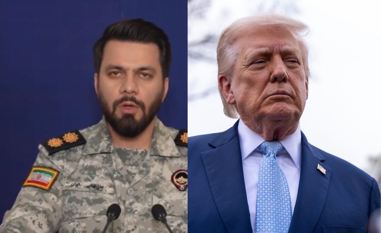 Rzecznik irańskiej armii wyśmiał Trumpa. "Jesteś zwolniony"