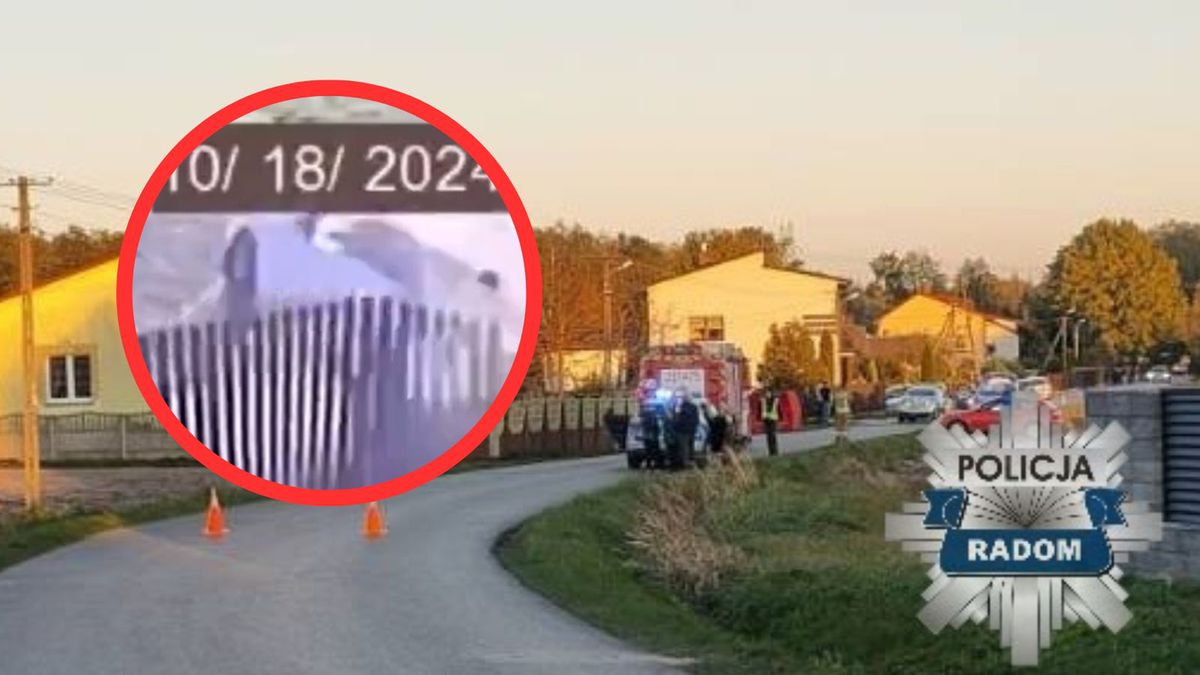 Nagranie z tragicznego wypadku w gminie Wolanów