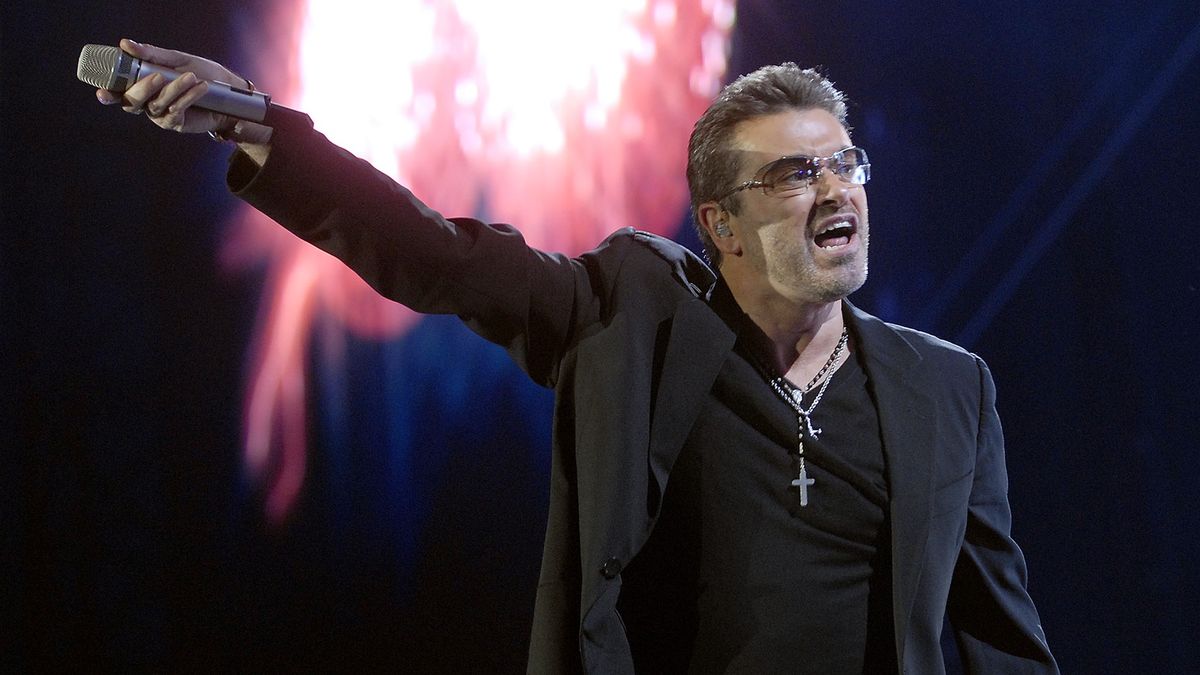 George Michael w Warszawie w 2007 r.
