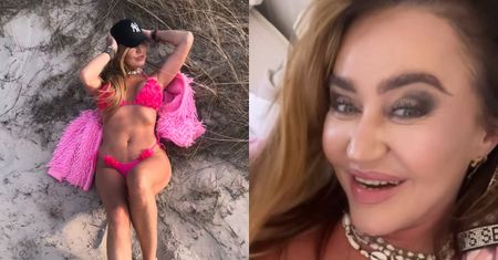 Agnieszka Kotońska w bikini prezentuje NOWY BIUST podczas wakacji nad morzem  (ZDJĘCIA)