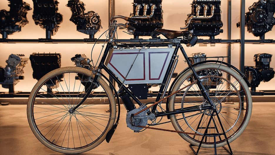 Prototyp Triumpha z 1901 r.