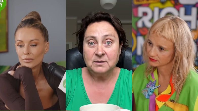 Małgorzata Rozenek, Dorota Peretiatkowicz, Julia Izmałkowa
