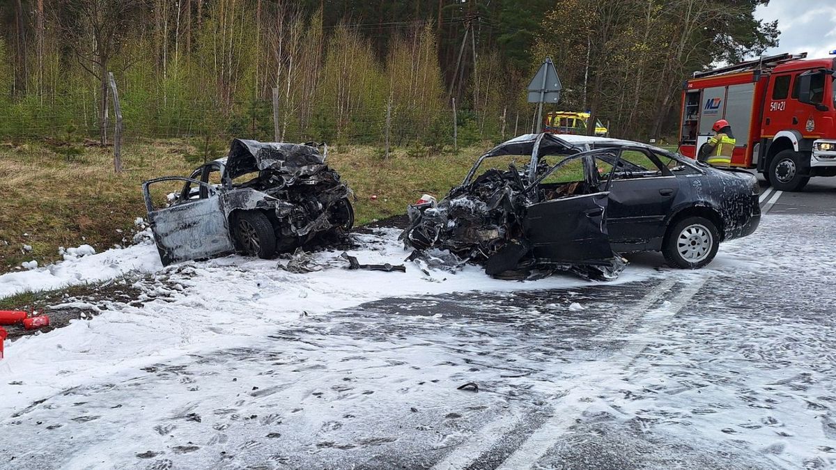 Tragedia na DK58. Zginęło dwóch kierowców