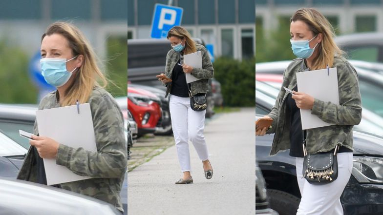 Karolina Ferenstein-Kraśko odwiedziła w szpitalu Piotra Kraśkę 