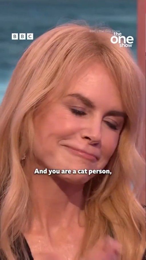 Nicole Kidman w "The One Show"