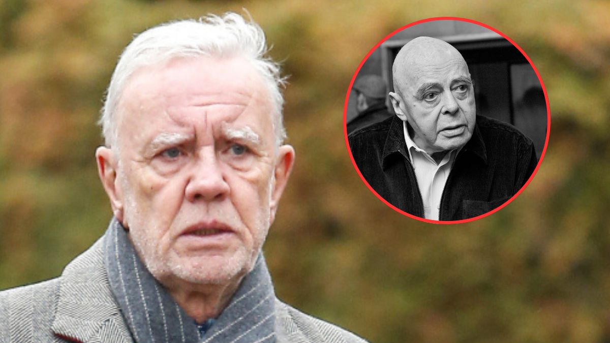 Krzysztof Jaroszyński pojawił się na pogrzebie Stanisława Tyma