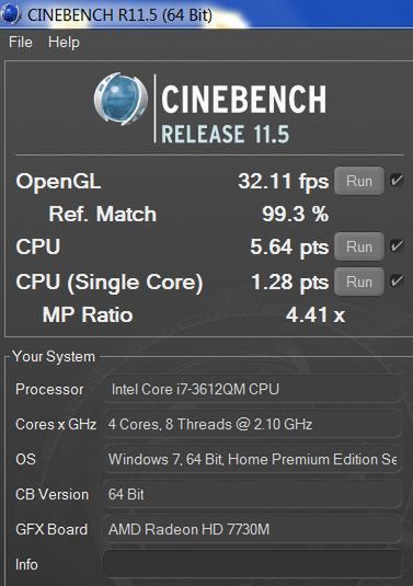CineBench R11.5