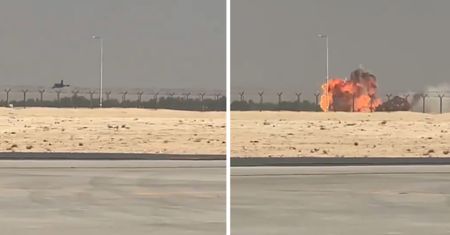 Katastrofa myśliwca Tejas na Dubai Air Show. Gęsty dym nad lotniskiem