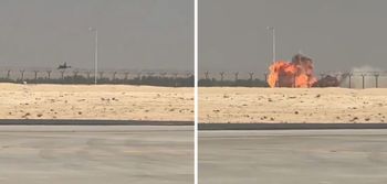 Katastrofa myśliwca Tejas na Dubai Air Show. Gęsty dym nad lotniskiem