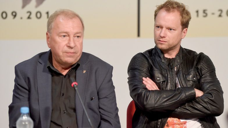 Jerzy Stuhr i Maciej Stuhr