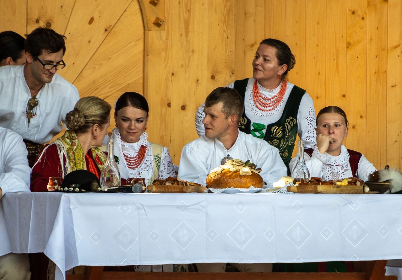 Góralskie wesele podczas festiwalu w Zakopanem