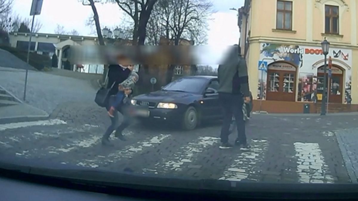 Kobieta uratowała życie swojego dziecka