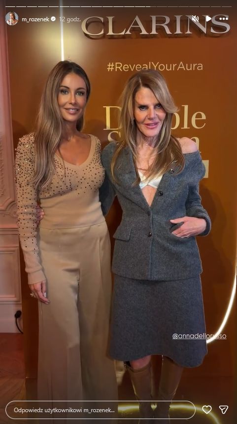 Małgorzata Rozenek na evencie w Paryżu