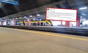 Konduktor aż się zagotował. "Myślałem, że coś mnie trafi"