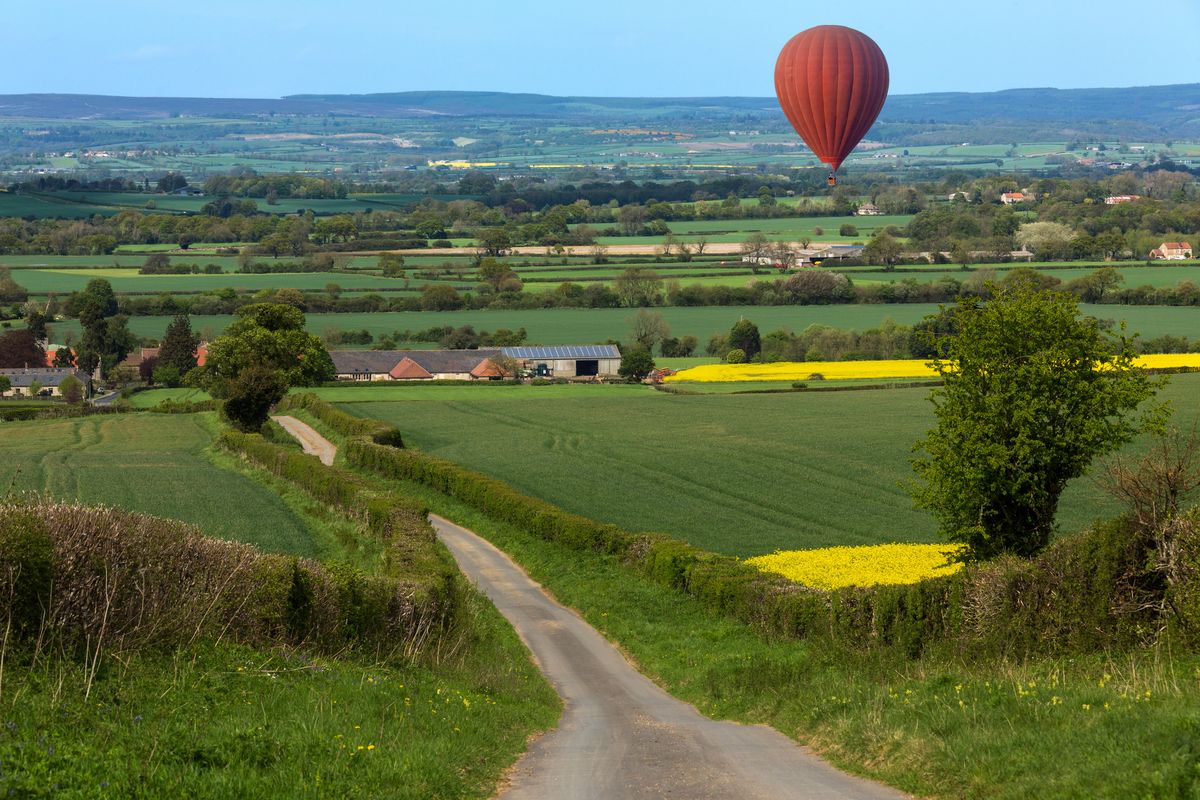 Wypadek podczas lotu balonem w Wielkiej Brytanii (zdjęcie ilustracyjne)