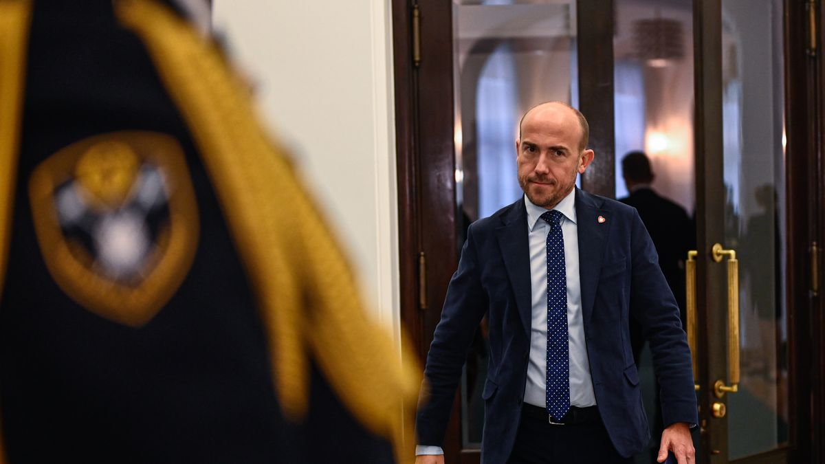 WARSAW, POLAND - DECEMBER 12: Upcoming Minister of State Assets, Boris Budka walks through the parliament corridors ahead of the vote of confidence on Donmald Tusk's government cabinet during a session at the parliament (SEJM) on December 12, 2023 in Warsaw, Poland. on December 12, 2023 in Warsaw, Poland. After eight years of Poland's national conservative party in power, centrist Donald Tusk is back and set to forge a pro-EU government. (Photo by Omar Marques/Getty Images)