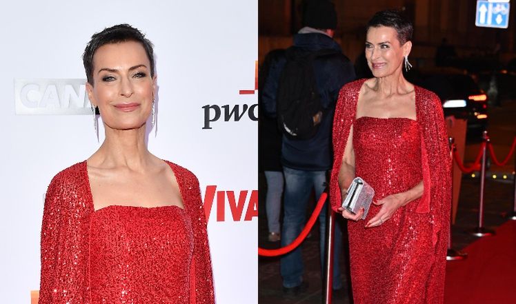 Danuta Stenka na gali wręczenia Polskich Nagród Filmowych 