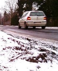 Samochód kontra mróz - kolejne starcie