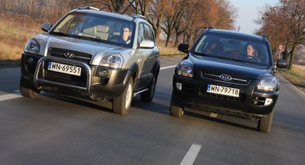 KIA Sportage vs. Hyundai Tucson - znajdź różnice