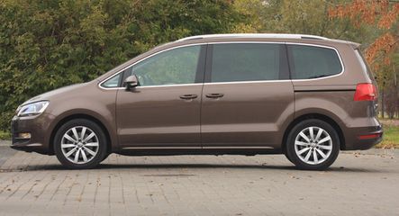 Sharan 2.0 TDI Highline: VW przestał być sknerą