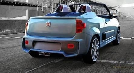 Kolejny Fiat bez dachu