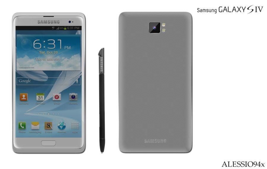 Samsung Galaxy S IV z rysikiem S Pen?