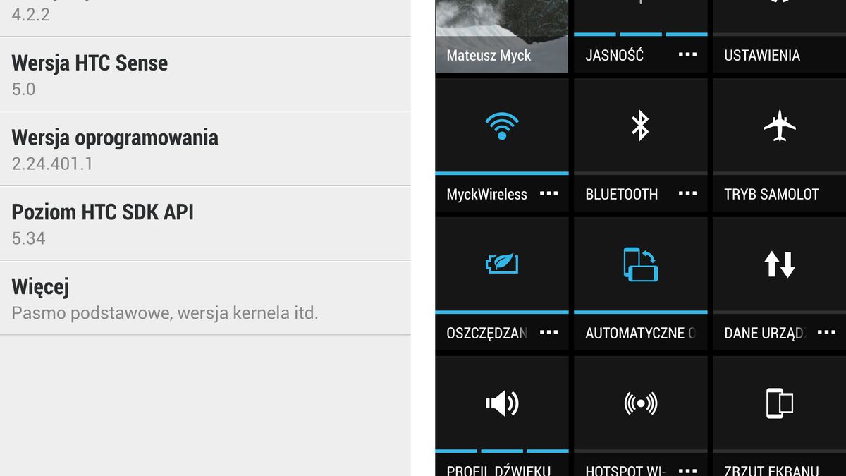 Android 4.2.2 dla HTC One już w Polsce - co nowego? 1