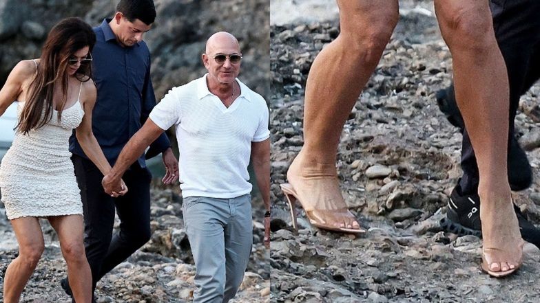 Lauren Sanchez i Jeff Bezos na Ibizie