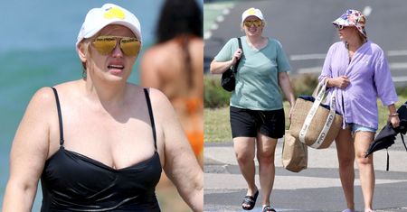 Rebel Wilson wraz z NARZECZONĄ ładują baterie na australijskiej plaży (ZDJĘCIA)