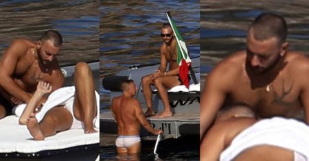 Zakochany Stefano Gabbana UŻYWA ŻYCIA NA JACHCIE ze swoim chłopakiem, Lucą Santonastaso (ZDJĘCIA)