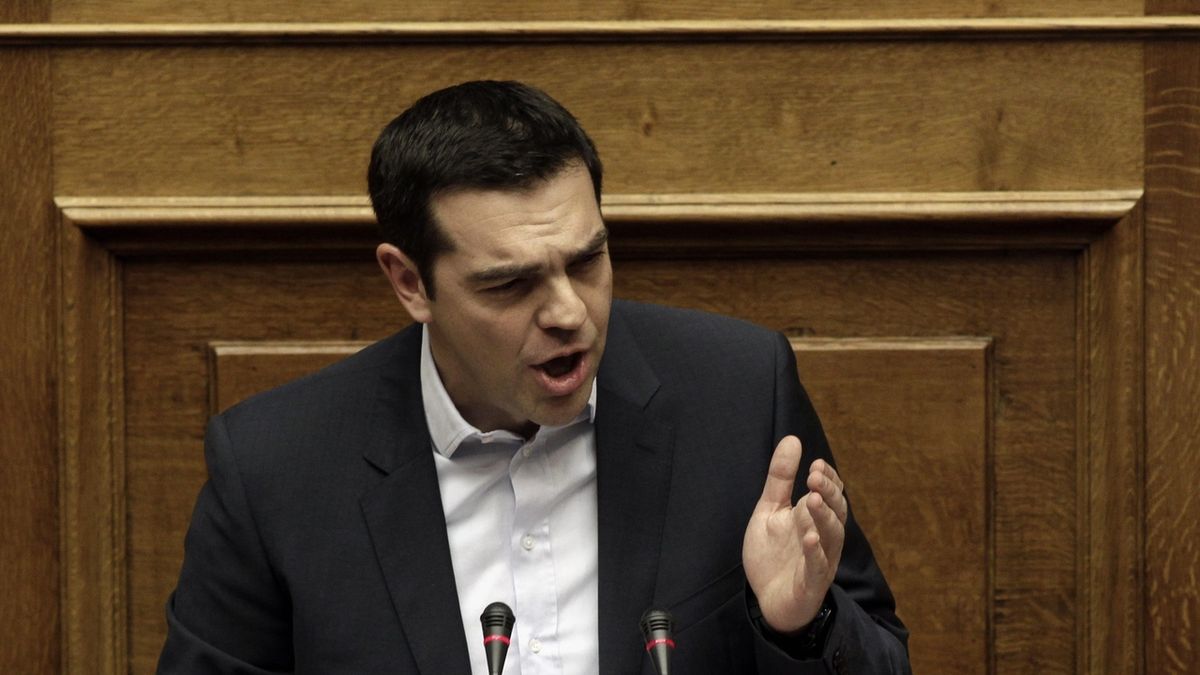 Premier Aleksis Cipras.