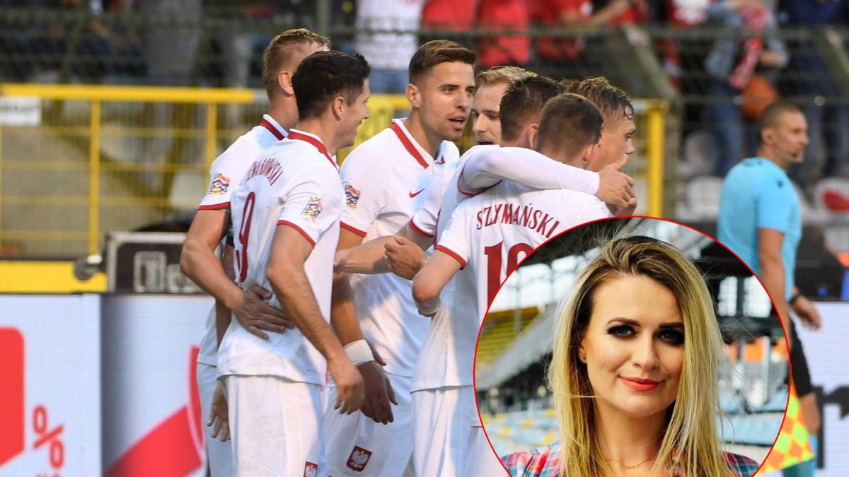 Reprezentacji Polski w meczu z Belgią W kółku Julia Chomska